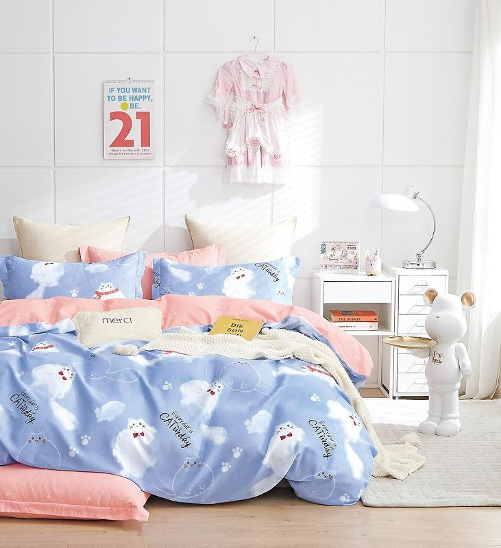 Постельное белье двухстороннее из твила в ПВХ TANGO TPIG-1682 50х70 (2шт) евро