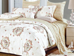 Постельное белье двухстороннее из твил-сатина SAILID BP-137-2 2-спальное