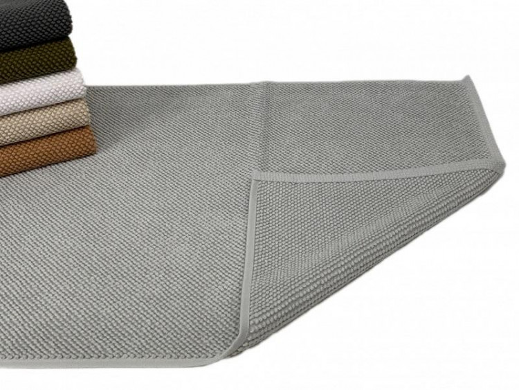 Коврик для ног махровый хлопковый KARVEN KV433 GUR-582 acik mavi 50х80