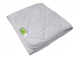 Одеяло стеганое АЛЬВИТЕК АДАЖИО-ЭКО серое 200x220 легкое