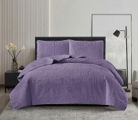 Покрывало тонкое велюровое TANGO CASABLANCA сиреневое 220х240