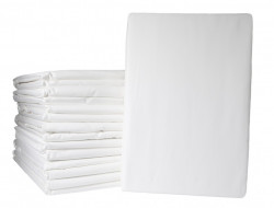 Простыня из сатина люкс ASABELLA 595-1P 275х280 белая