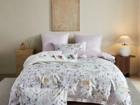 Постельное белье из египетского хлопка Premium ASABELLA 2198-6 50х70 (2шт) и 70х70 (2шт) евро