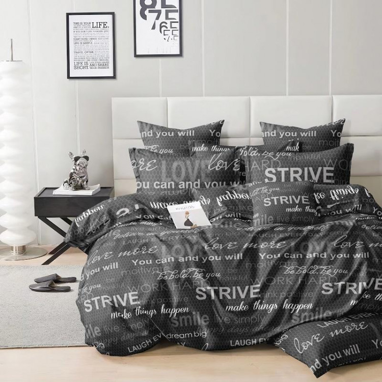 Постельное белье из микросатина TANGO DF05-511-50 DREAM FLY 50х70 (2шт) семейное