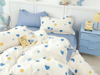 Постельное белье из твил-сатина TANGO дела сердечные 70х70 (2шт) 2-спальное