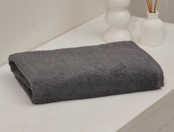 Полотенце махровое TAC COMFORT GRAY серое 50х90