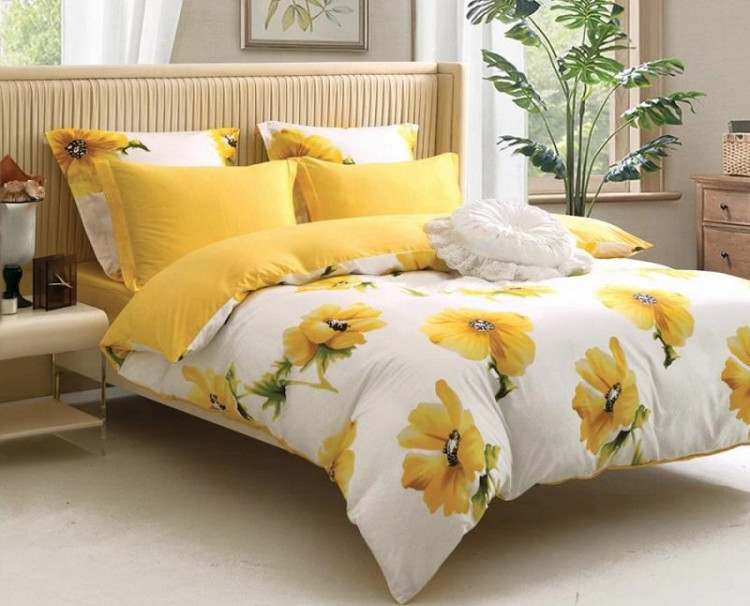 Постельное белье из печатного сатина SAILID B-236-3 евро