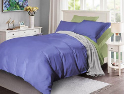 Постельное белье двухстороннее из сатина SAILID BL-45-3 евро