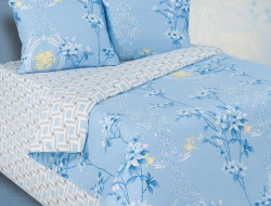 Постельное белье из поплина двухстороннее АЛЬВИТЕК ПА-729 евро