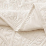 Покрывало тонкое велюровое TANGO CASABLANCA молочное 220х240