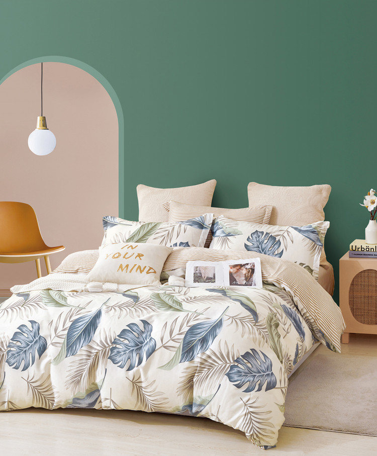 Постельное белье из твил-сатина TANGO кримси 70х70 (2шт) 1,5-спальное