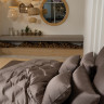 Постельное белье GERMAN GRASS HAVANA BROWN BRILLIANT GRASS 50х70 (2шт), 70х70 (2шт) евро