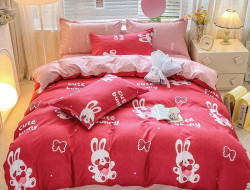 Постельное белье из микросатина TANGO зайчик 70х70 (2шт) 2-спальное