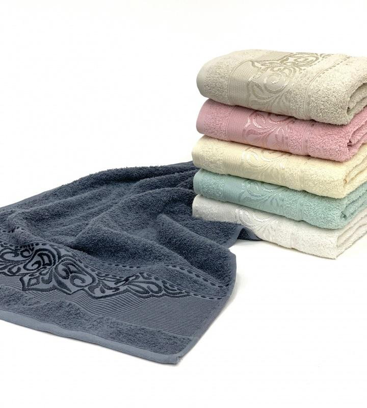 Набор полотенец махровых хлопковых KARVEN H2197 PRENS 50х90 (6шт)