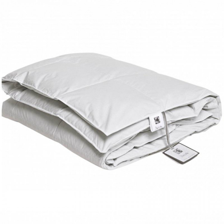 Одеяло из серого гусиного пуха BELPOL ЭКОЛЬ 200х220 теплое