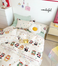 Постельное белье из твил-сатина TANGO зоомир 50х70 (2шт), 70х70 (2шт) евро