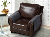 Накидка на подлокотники из микрофибры TANGO SOFA графит 50x70 (1шт)