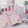 Постельное белье для малышей из ранфорса с вышивкой COTTON BOX 1041-04 35х45 (2шт)