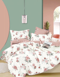 Постельное белье из твил-сатина TANGO розочки 70х70 (2шт) 1,5-спальное