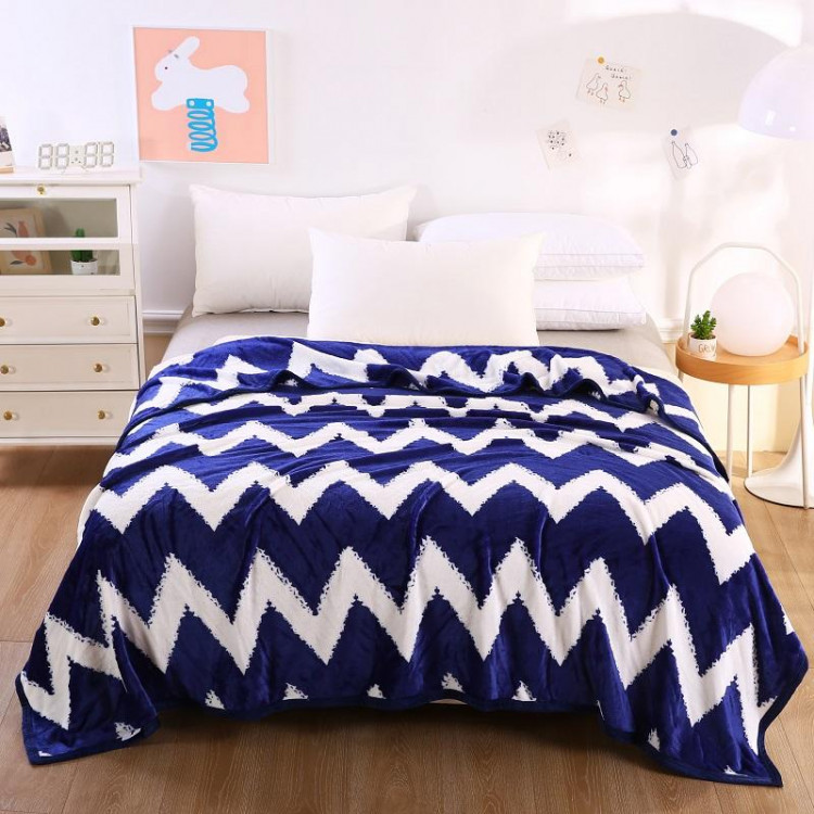 Плед из микрофибры TANGO ФЛАНЕЛЬ ЗИГЗАГИ 150х200