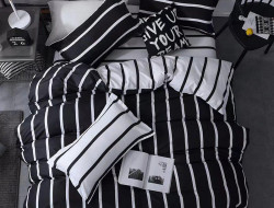 Постельное белье из микросатина TANGO DF-457-70 DREAM FLY 70х70 (2шт) 2-спальное