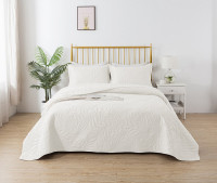 Покрывало тонкое из микрофибры TANGO TRM MARRAKECH белое 240х240