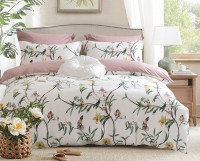 Постельное белье из печатного сатина SAILID B-230-1 1,5-спальное