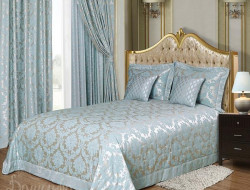 Покрывало с подушками и наволочками из жаккарда ASABELLA 38BX-4H 260х260