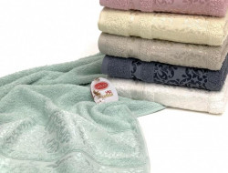 Набор полотенец махровых хлопковых KARVEN H2206 UCGEN MINE 50х90 (6шт)