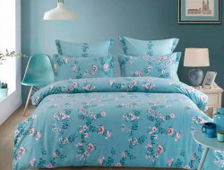 Постельное белье из печатного сатина SAILID B-218-4 семейное