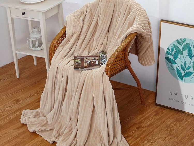 Плед из велсофта АЛЬВИТЕК SOFT PLUSH ORRIZONTE 001 200х220