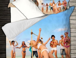 Постельное белье из бамбука и хлопка VIRGINIA SECRET BAMBOO 3D 1331-34 евро