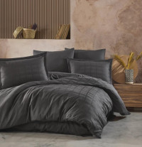 Постельное белье из сатина де люкс KARVEN N045 MARSELA V-5 ATRASIT 50х70 (2шт), 70х70 (2шт) семейное