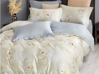 Постельное белье из тенсела люкс ASABELLA Гурманика 50х70 (2шт) и 70х70 (2шт) евро