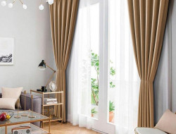 Комплект штор из рогожки TANGO NATURE N-03 150х272 (2шт)