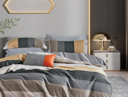 Постельное белье двухстороннее из твила TANGO TPIG-1700 50х70 (2шт), 70х70 (2шт) евро