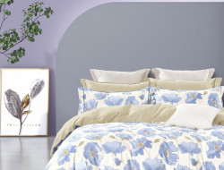 Постельное белье из сатина ASABELLA 2165-6 50х70 (2шт) и 70х70 (2шт) евро