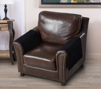 Накидка на подлокотники из микрофибры TANGO SOFA черная 70x70 (1шт)