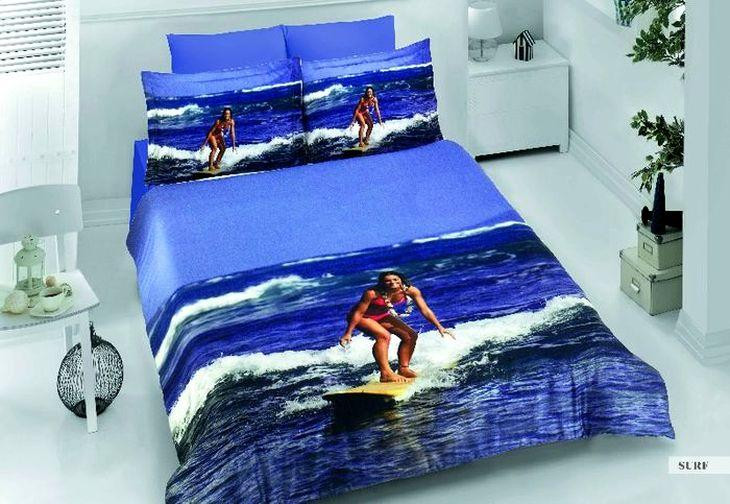 Постельное белье из бамбука и хлопка VIRGINIA SECRET BAMBOO 3D 1331-20 евро