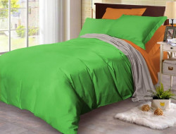 Постельное белье двухстороннее из сатина SAILID BL-47-4 семейное