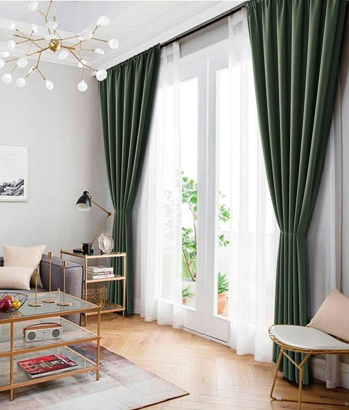 Комплект штор из рогожки TANGO NATURE N-07 150х272 (2шт)