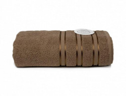 Полотенце махровое хлопковое KARVEN H5154 MIKRO DELUX kahve 70х140