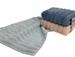 Набор полотенец махровых хлопковых KARVEN MICRO COTTON PREMIUM HS981 EZGI-3 50х90 (3шт)