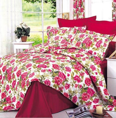 Постельное белье из сатина печатного САЙЛИД B-4 1,5-спальное