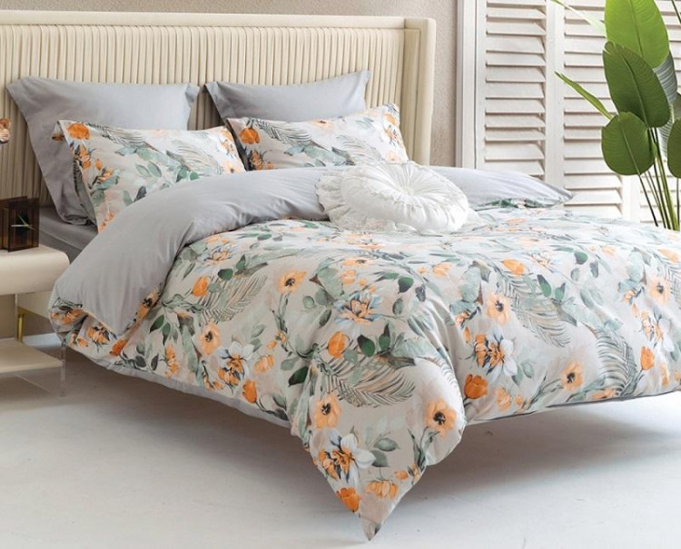 Постельное белье из печатного сатина SAILID B-233-2 2-спальное