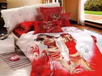 Постельное белье из сатина TANGO TS-002 50х70 (2шт), 70х70 (2шт) евро