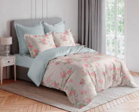 Постельное белье из печатного твил-сатина SAILID BR-11-1 1,5-спальное