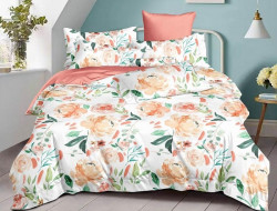 Постельное белье двухстороннее из твил-сатина SAILID BP-153-4 семейное