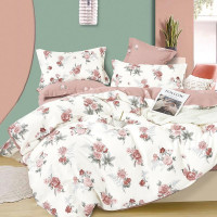 Постельное белье из твила в ПВХ TANGO теплый букет 50х70 (2шт) евро