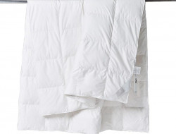 Одеяло кассетное из белого гусиного пуха с бортиком BELPOL STATUS 172х205 теплое